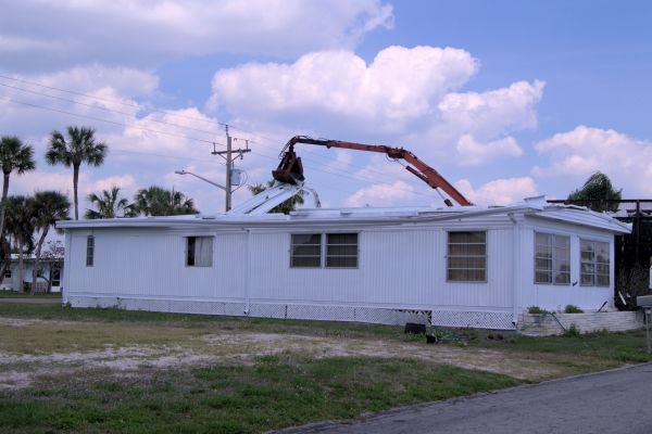 Mobile Home Demolition in Santa Barbara