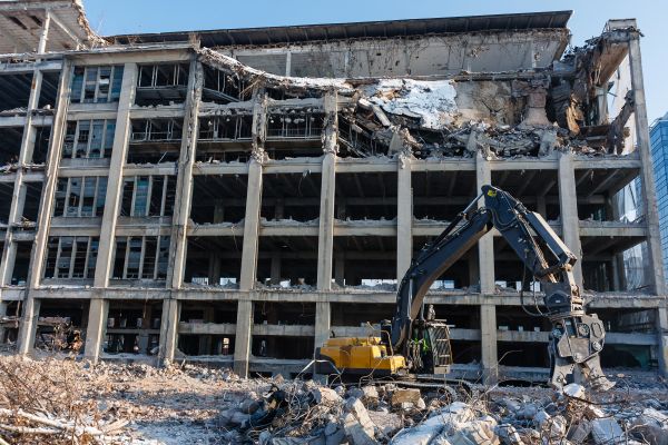 Commercial Building Demolition in Santa Barbara