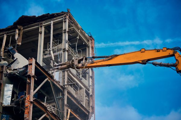 Factory Demolition in Santa Barbara