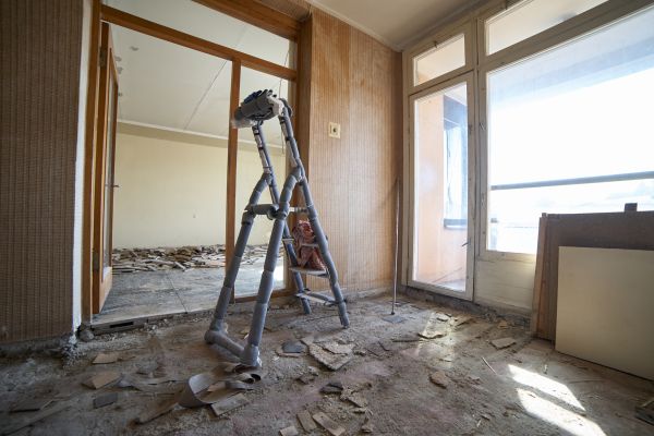 Interior Renovation Demolition in Santa Barbara