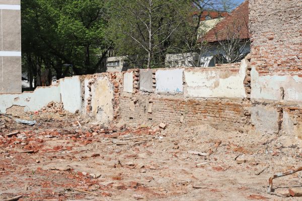 Brick Wall Demolition in Santa Barbara