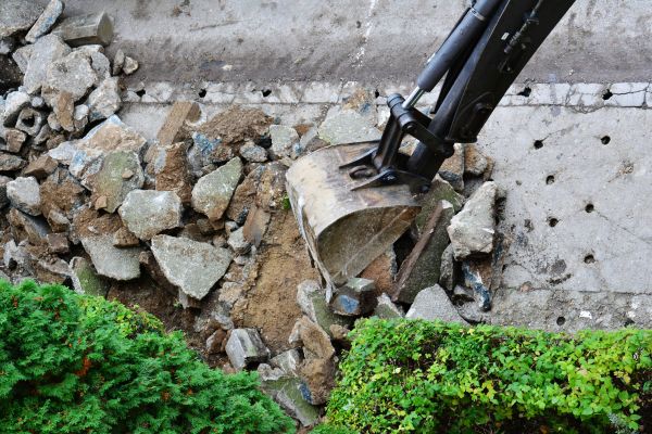 Concrete Pathway Removal in Santa Barbara