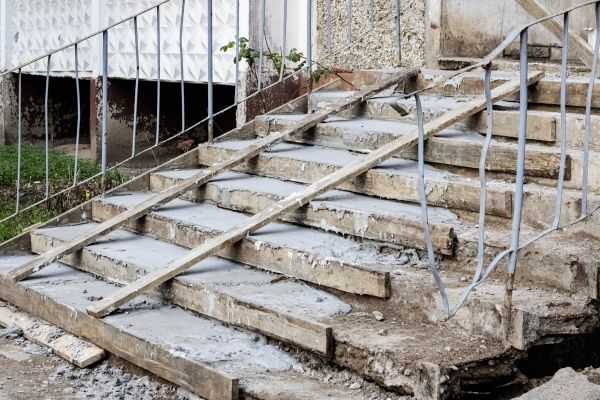 Staircase Demolition in Santa Barbara