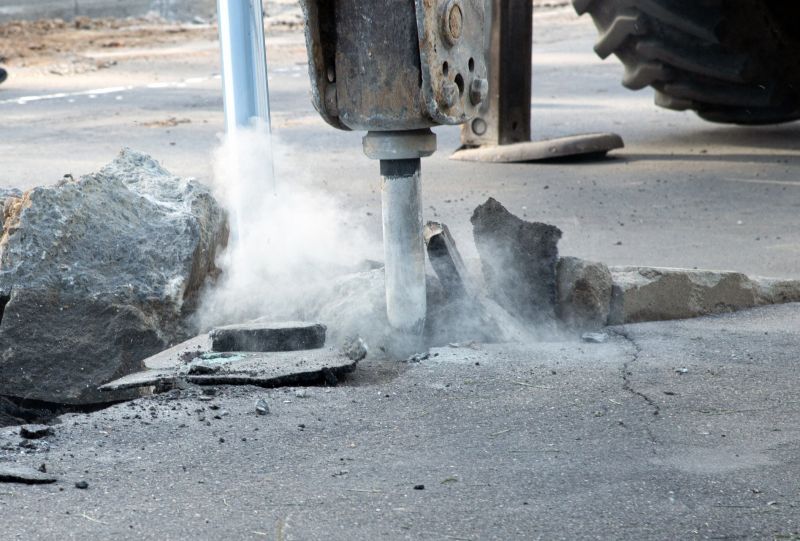 Concrete Pavement Demolition detail