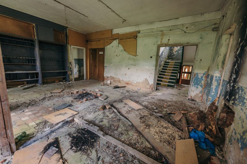 Exterior Demolition detail