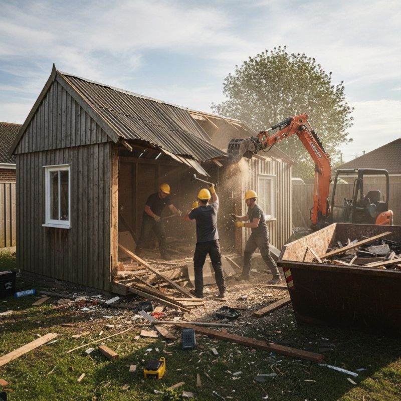Fence Demolition detail