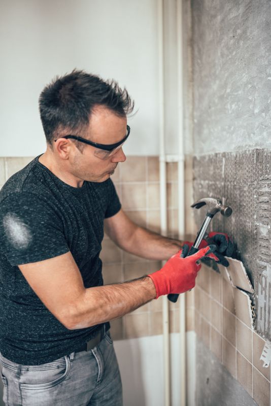 Kitchen Demolition detail