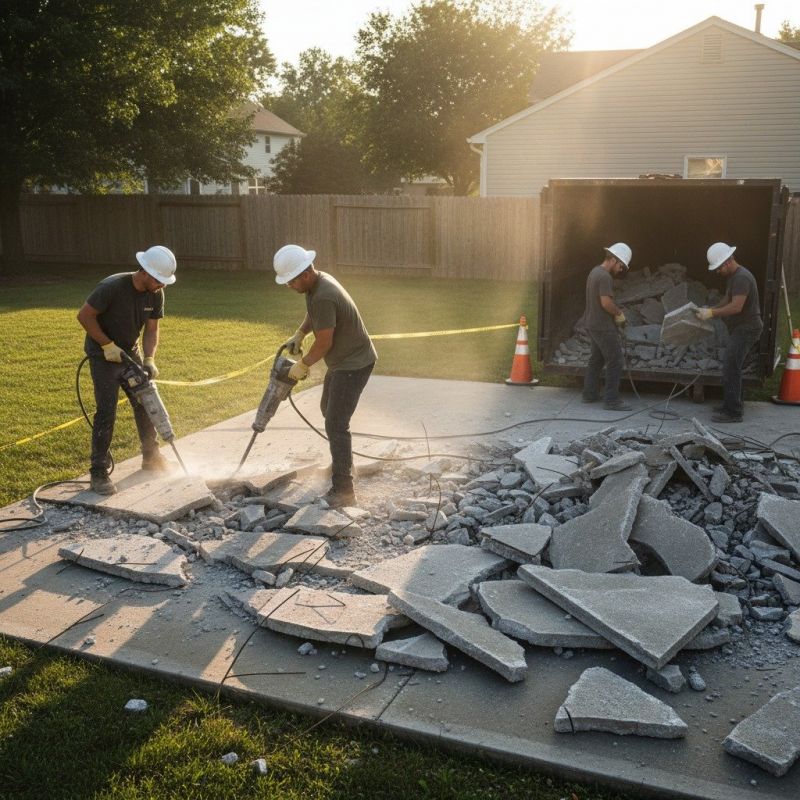 Shed Demolition detail